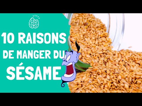 Vidéo: Comment Consommer Les Graines De Sésame