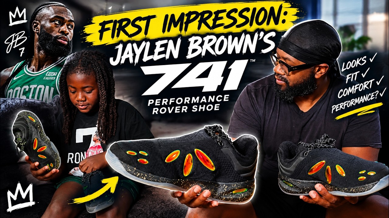 We Tried the 741 Performance Rover Shoe (Jaylen Brown Shoe First