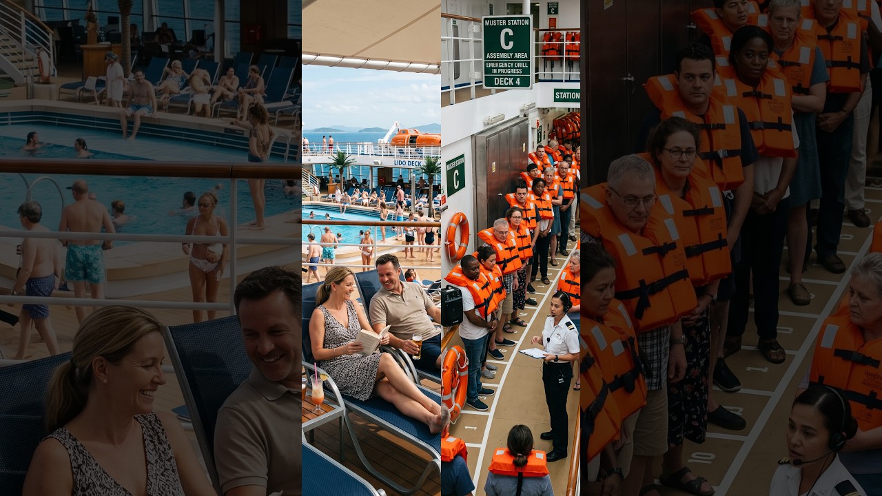 🚢 Why Cruise Ships Require Muster Drills