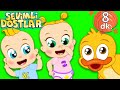 Ağız Burun Kulak ve Sevimli Dostlar bebek şarkıları | Çocuk şarkıları | Adisebaba TV Nursery Rhymes