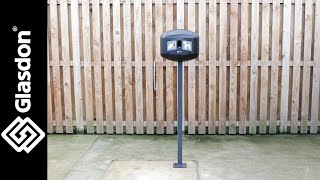 Glasdon UK | Surface Mounting Post Fixing Demonstration | Retriever City™ Sack Dispenser