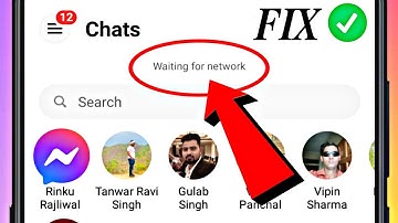 fix facebook messenger waiting for network error android | messenger waiting for network problem