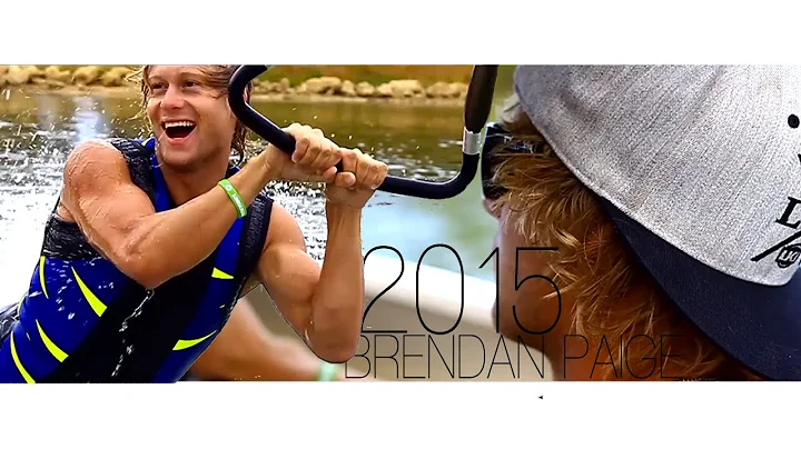 2015 Extreme barefoot waterskiing with Brendan Paige