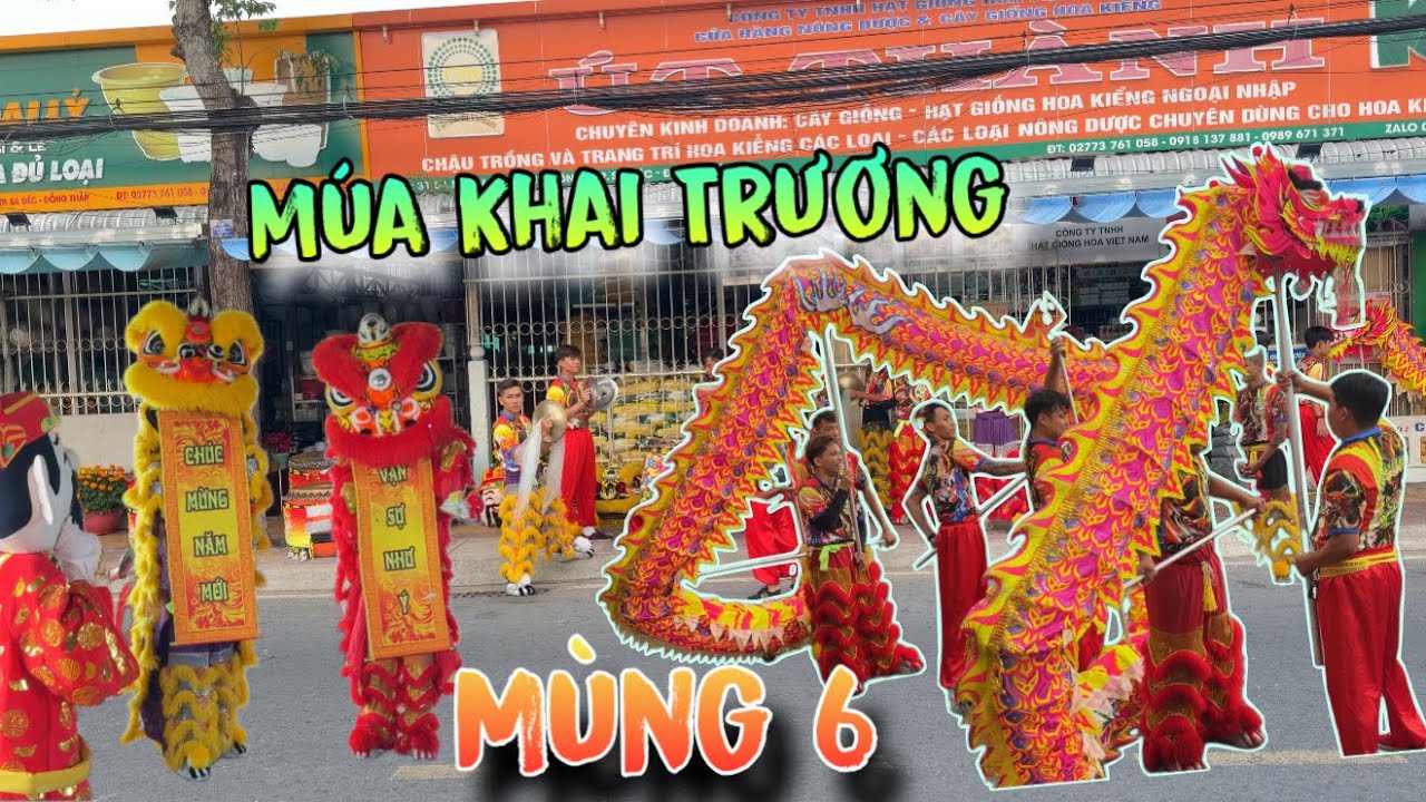 Châu Toàn Vlog - Show Mùng 6 Khai Trương Chúc Gia Chủ Phát Tài | 3 Tiết Mục 