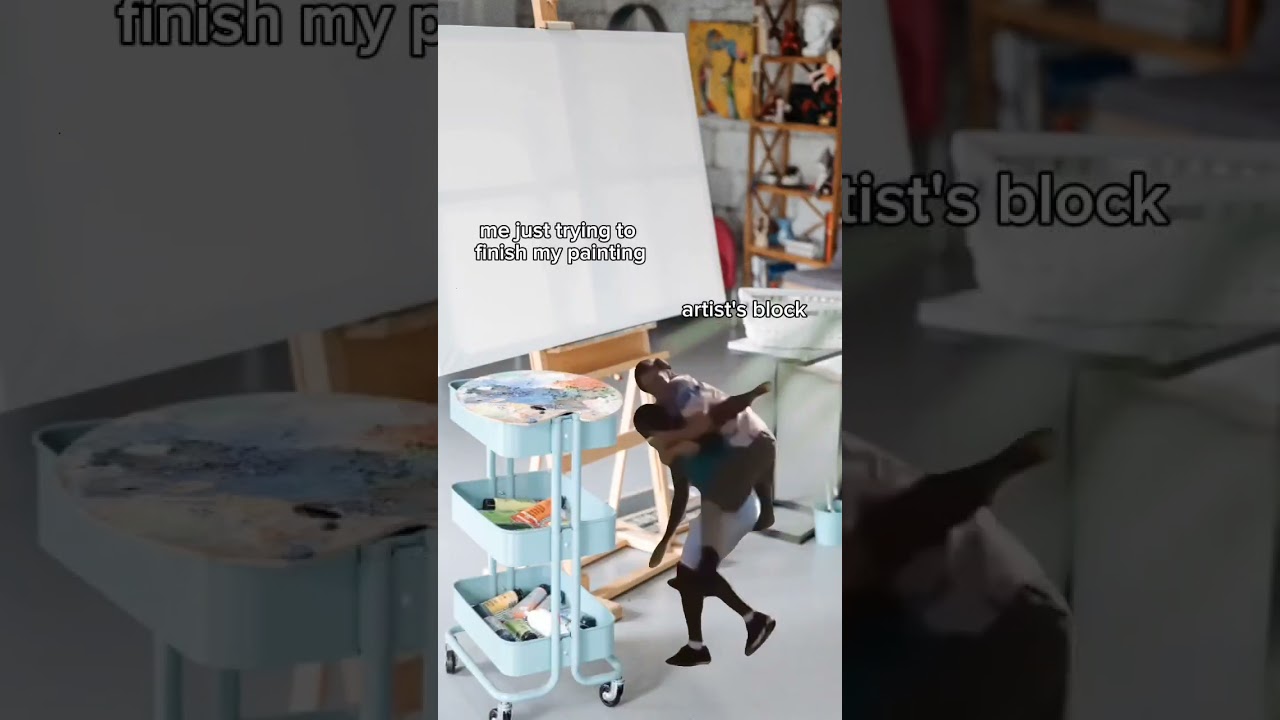 Artist’s block: when even stick figures feel like too much effort