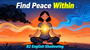 Finding Peace Within: Daily Resilience & Self-Conversation | B2 English Shadowing