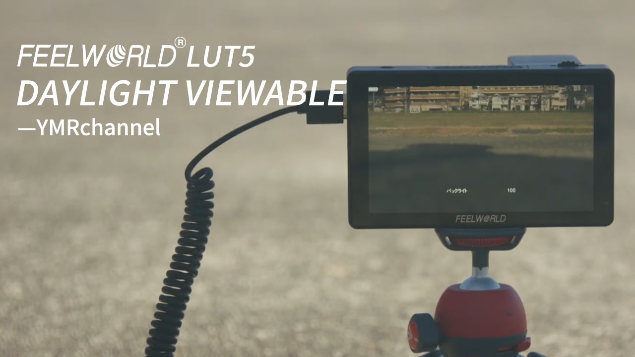 その他 FEELWORLD Ultra-Bright LUT5 FEELWORLD LUT5 5.5 Inch 3000nit Touchscreen DSLR Camera Field