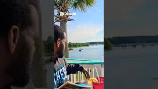 These Views at Toucan’s Lakefront Are INSANE 🌊👀 #waterfront #foodie