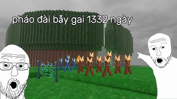 Xây Pháo Đài Bẫy Gai Sống Sót Trong Rừng - 99 Nights in the forest - thái Sunboy