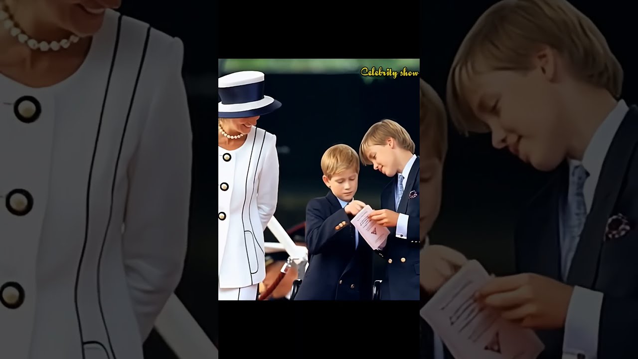 Prince William And Harry Talking About Something Britishroyalfamily Princewilliam Diana