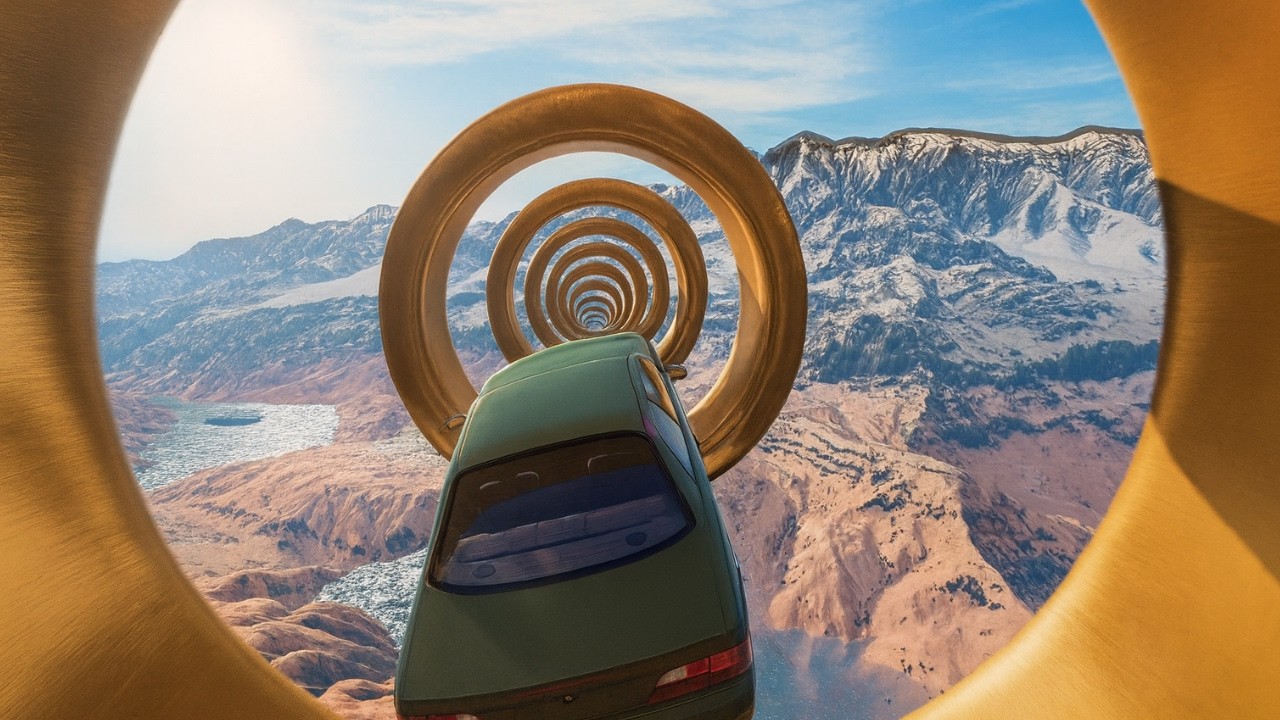 Can I beat every Mega Ramp Obsticle?! -BeamNG