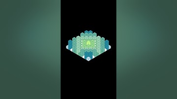 Crazy Isometric Cube #polyrhythm #animation #trippyart #satisfying #sleepsupport #asmrsleep