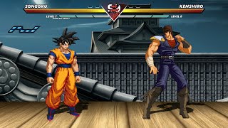 GOKU vs KENSHIRO | DEATH BATTLE‼