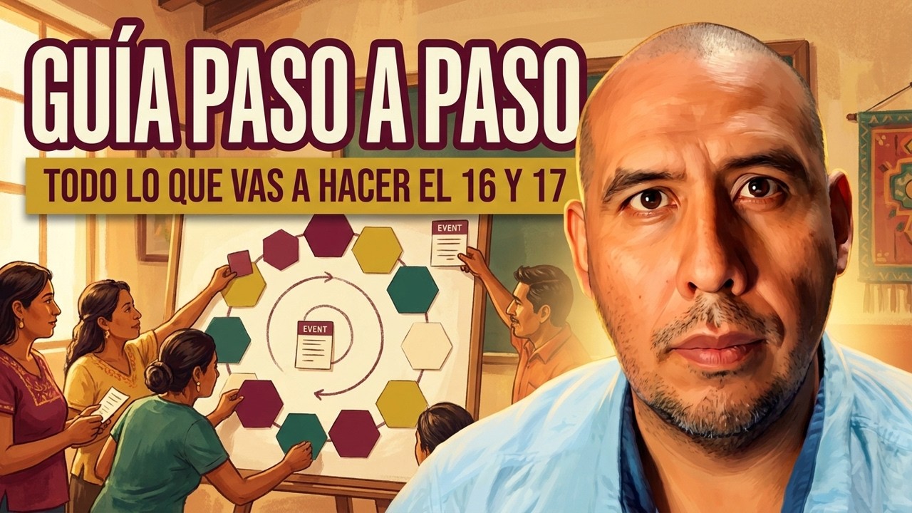 Taller Intensivo Julio 2026: guía paso a paso (qué vas a hacer el 16 y 17)