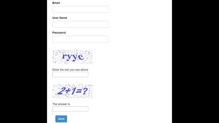 Captcha In ASP.NET MVC 5