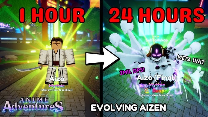 SHOWCASE] Unique Evolved Aizen (Final) Anime Adventures 