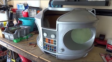 B9 Robot Lost in Space Arm Hole repair