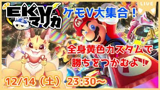 【マリオカート8DX】EKVマリカコラボ！全身黄色でつよいよいなレースを見せたい！(ケモV)