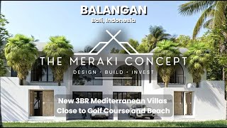 Balangan, New 3Br Mediterranean Villas Near F Course And Beach