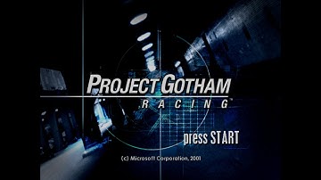 Microsoft Xbox - Project Gotham Racing