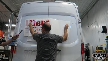 How to Apply Large Vinyl Graphics