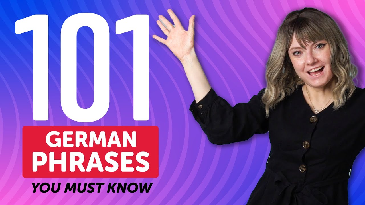 101 Phrases Every German Beginner Must-Know - YouTube