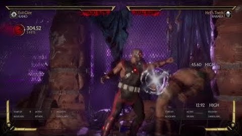 Mk11 - (Kano) Corner Combo