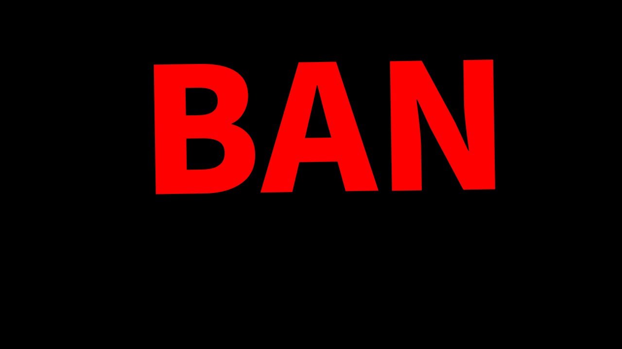 一人がBANになりました