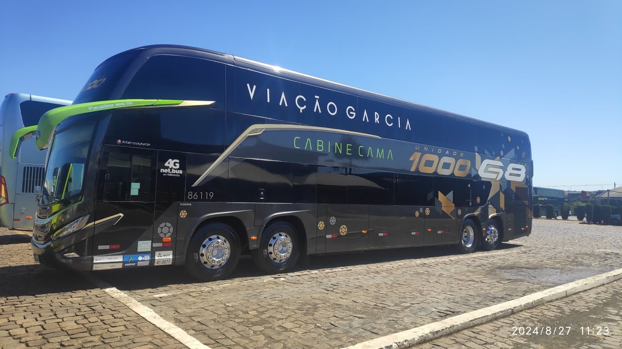 G8 UNIDADE 1000  É DA VIAÇÃO GARCIA TOP DE LINHA