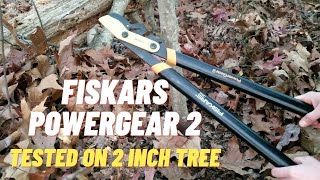 Fiskars Powergear 2 Pruners TEST/REVIEW Fiskar Lopper And Pruner