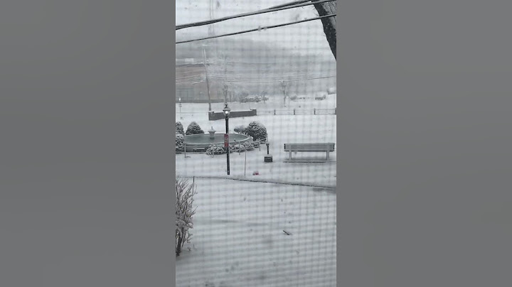 Tempestade de neve nos Estados Unidos #tempestadedeneve