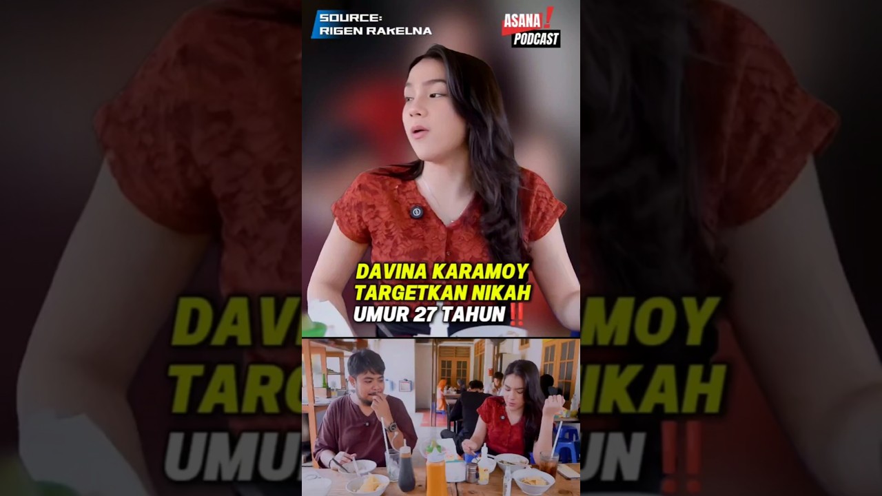 INFO‼️DAVINA MASIH JOMBLO NIH😍 #davinakaramoy #rigen
