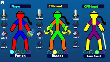 Supreme Duelist Stickman 3 Player Mode Gameplay NEW UPDATE 2022 ( android / ios )