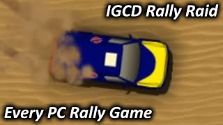 IGCD Rally Raid (2016) - Every PC Rally Game
