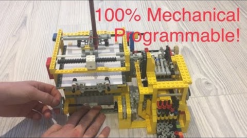Lego Mechanical Drawing Machine