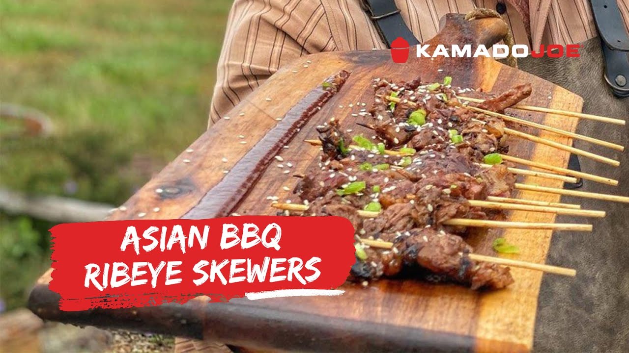 Chinese Ribeye Asian BBQ Ribeye Skewers | Chef Eric Recipe - YouTube