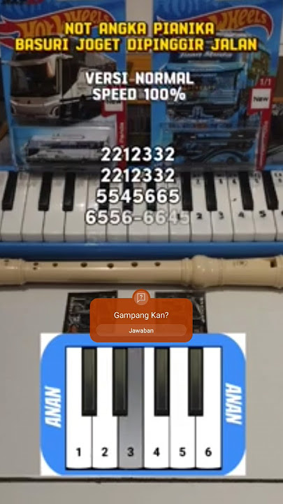 Download lagu Not Angka Pianika Basuri Suka-Suka Joget Dipinggir Jalan #basuri #pianikabasuri