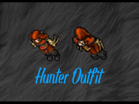 Poradnik Tibia | Hunter Outfit Quest - YouTube