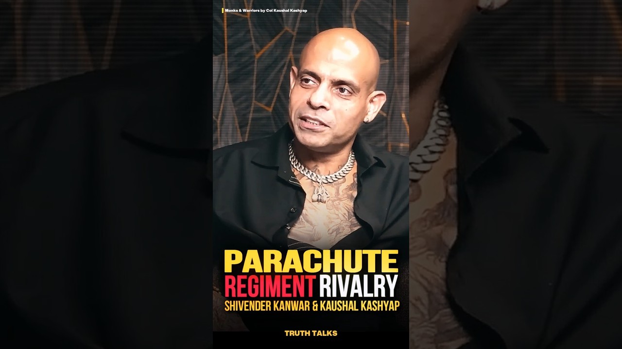 🇮🇳⚔️Regiment Rivalry ❤️🫡| Shivender Kanwar & Kaushal Kashyap #indianarmy #podcast #army #parasf