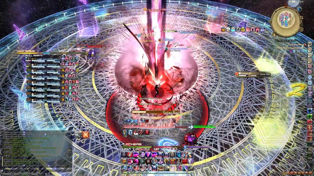 FFXIV The Omega Protocol Ultimate (TOP) - 7.2 NAUR PF - DRK OT PoV