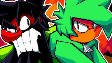 how to make pixelart in the AntonBlast style