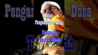 Al I'tiraf Mohon Pengampunan Dosa | Syair Abu Nawas #sholawat #syairabunawas #kdm  #kangdedimulyadi