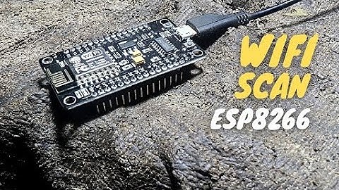WIFI Scan ESP8266 NodeMCU (Filipino)
