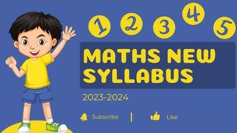 Class 10 maths new syllabus update deleted syllabus 2023-24 | No need to buy new book