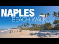 Naples florida beach walk  luxury real estate  4k