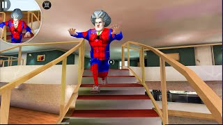 Scary Teacher 3D -  Miss T Pranked Again, Miss T Spiderman suite update