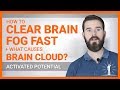 How To CLEAR Brain Fog Fast + What causes Brain Cloud?