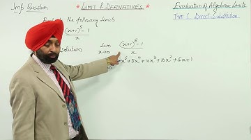 IMPORTANT ICSE CLASS 11 MATH l LIMITS l Imp Ques I Direct Substitution Method  Evaluation l L7
