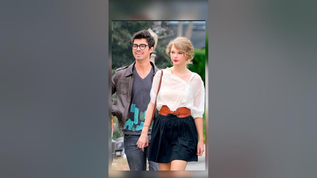 Taylor swift and Joe Jonas Taylor and her ex boyfriend and first lover