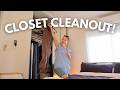 Cleaning out my closet (spring cleaning!)